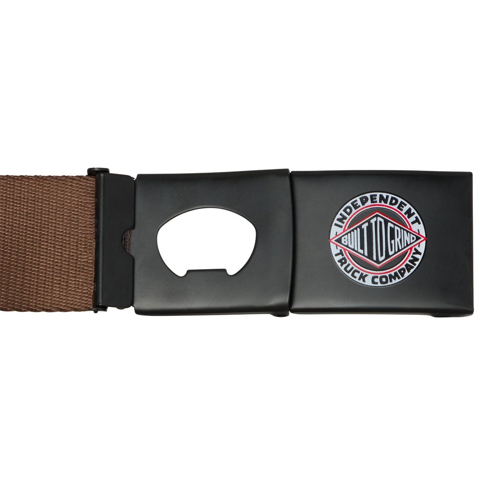 INDEPENDENT BTG SUMMIT WEB BELT BROWN