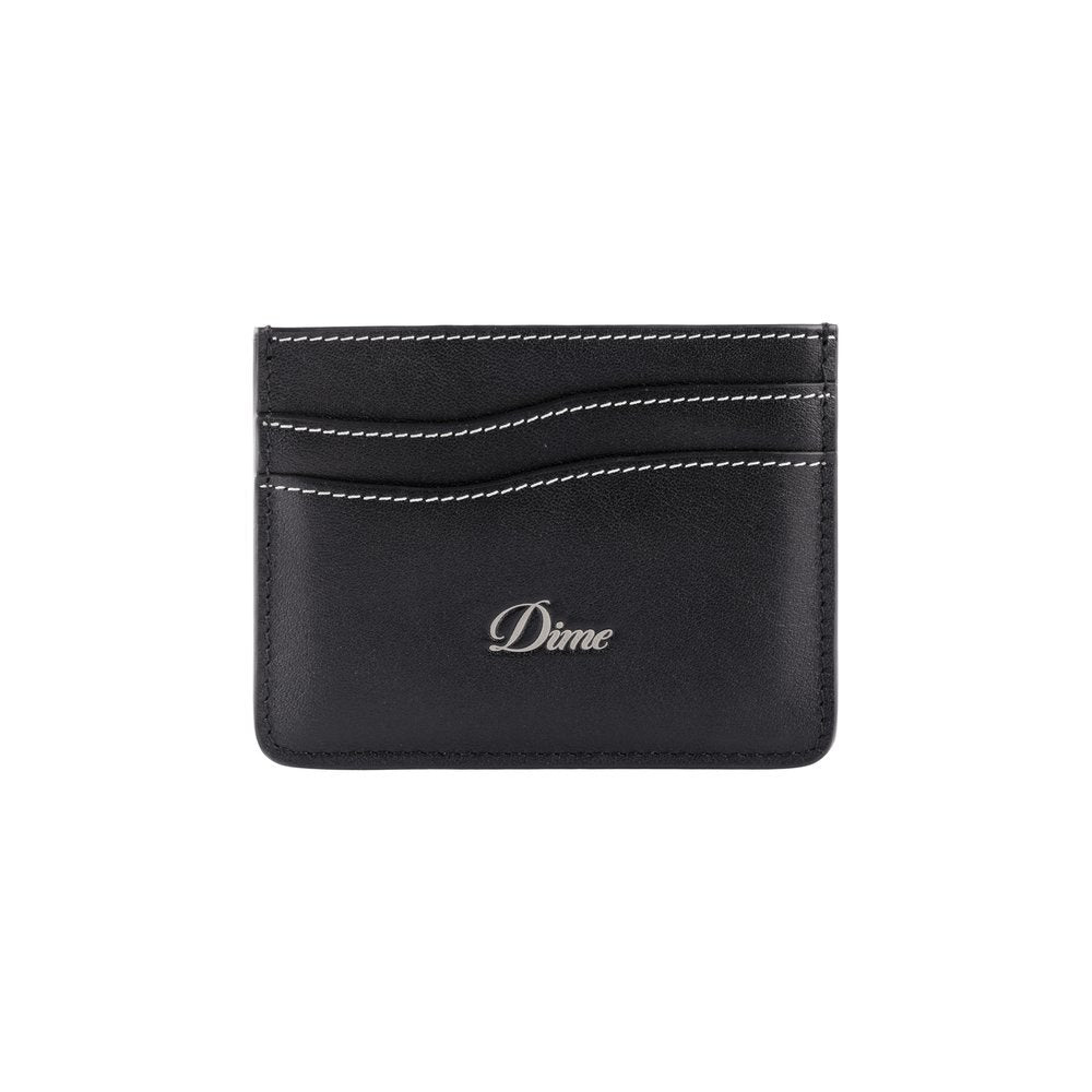 DIME CURSIVE CARDHOLDER BLACK