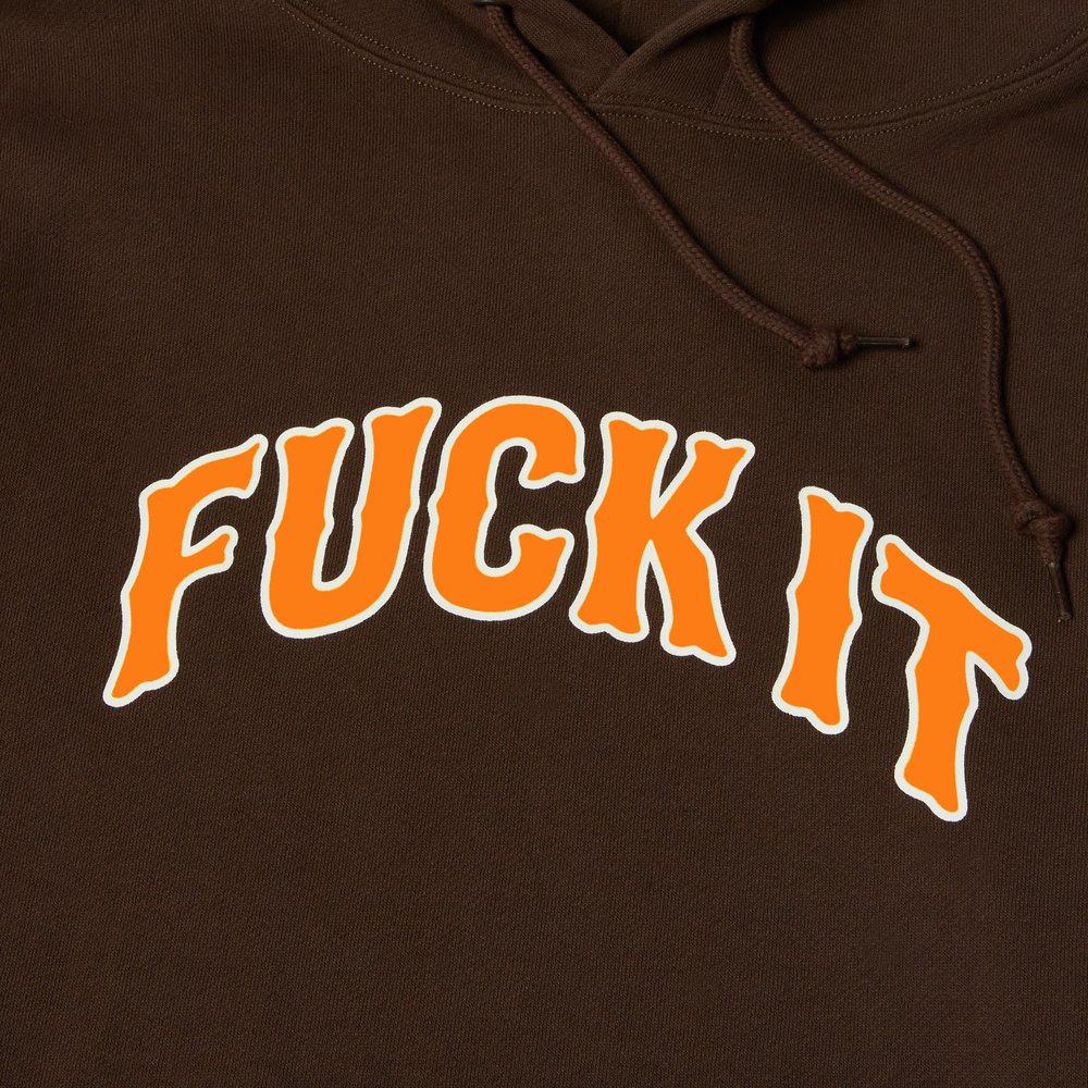 HUF BALBOA HOODIE BROWN