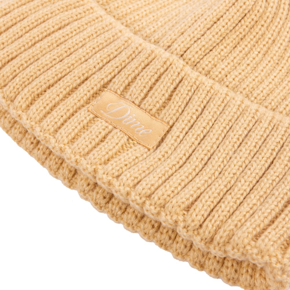 DIME CURSIVE FOLD BEANIE KHAKI