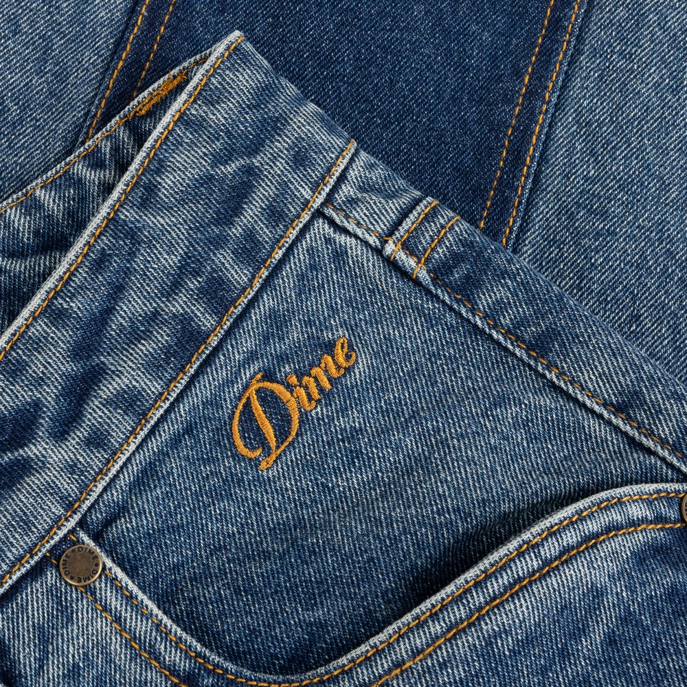 DIME BAGGY DENIM PANTS BLUE