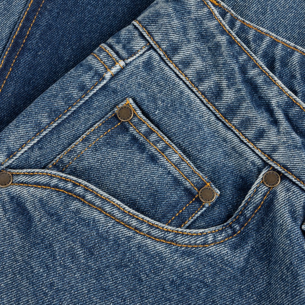 DIME BAGGY DENIM PANTS BLUE