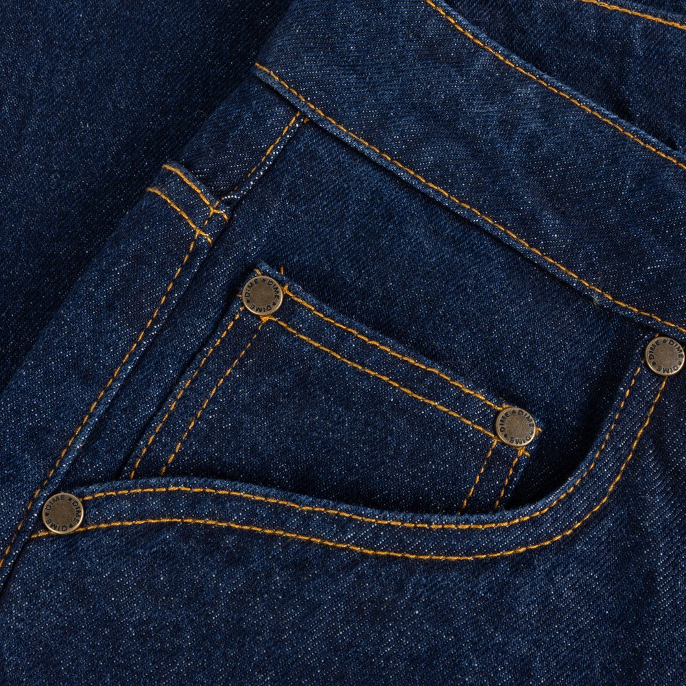 DIME RELAXED DENIM PANTS BLUE