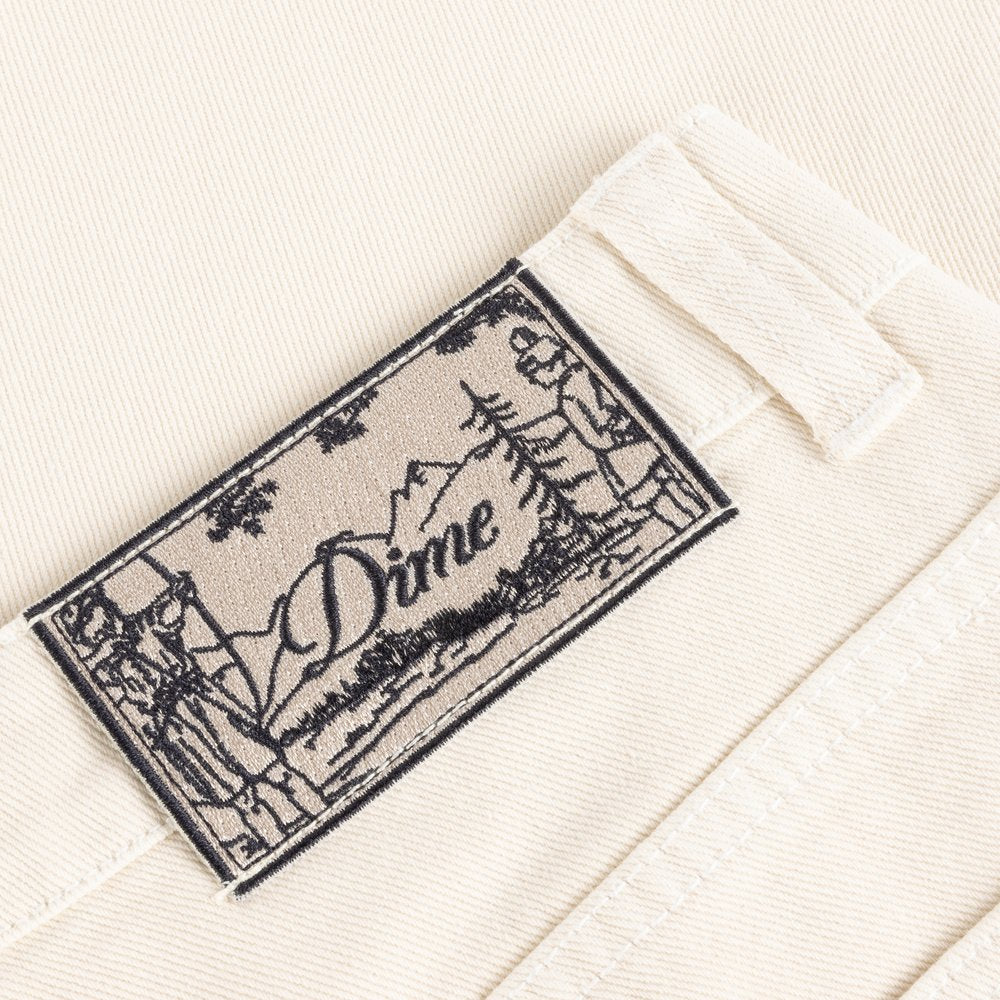DIME RELAXED DENIM PANTS WHITE