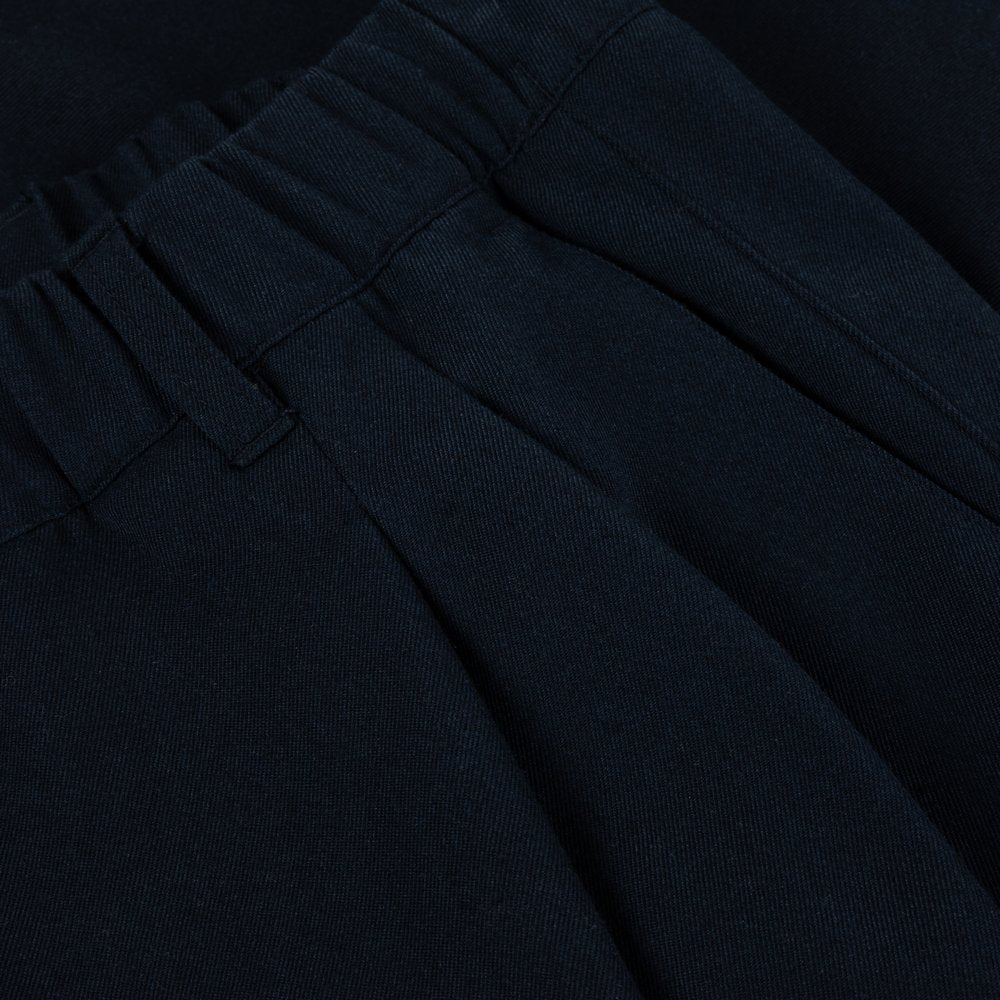 DIME PLEATED TWILL PANTS NAVY