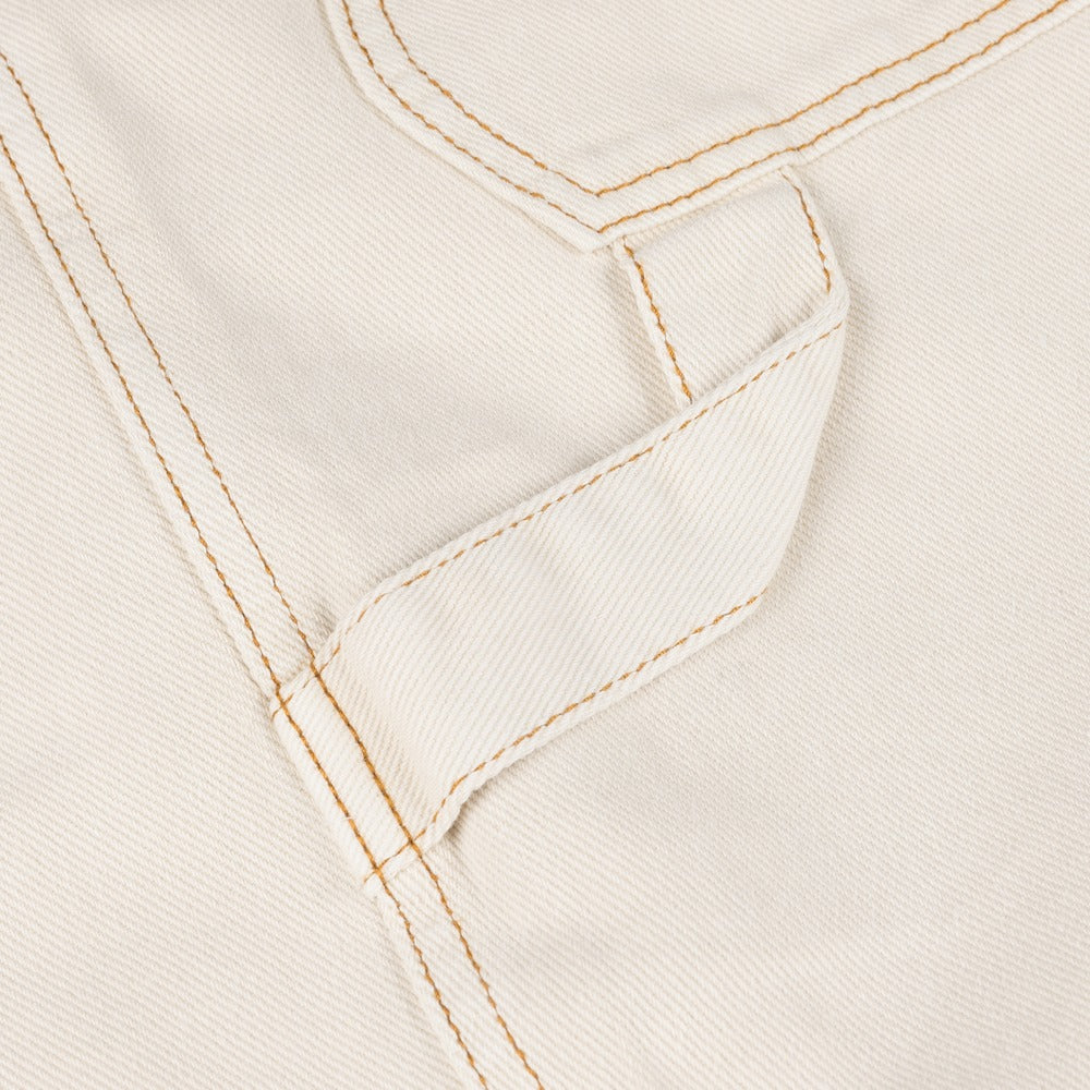 DIME CLASSIC DENIM SHORTS WHITE