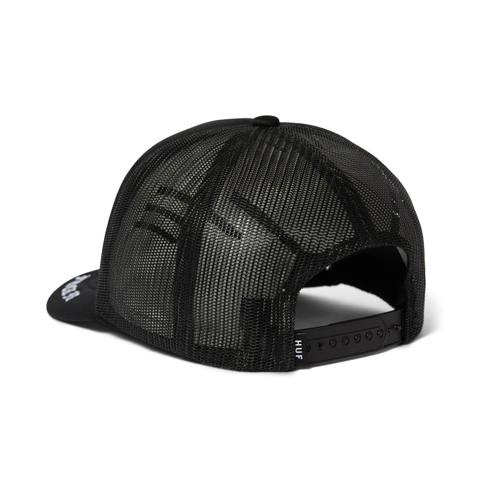 HUF SONG TRUCKER HAT BLACK