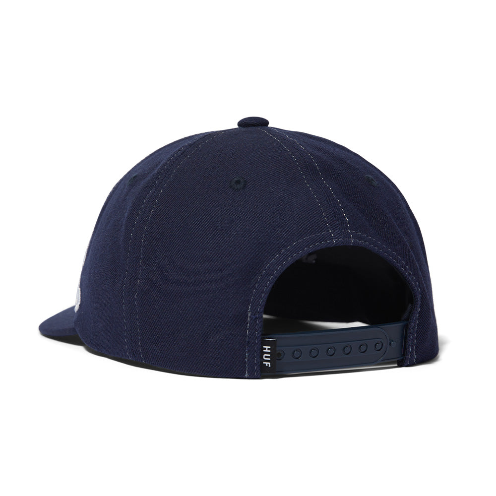 HUF OUTLINES SNAPBACK HAT NAVY