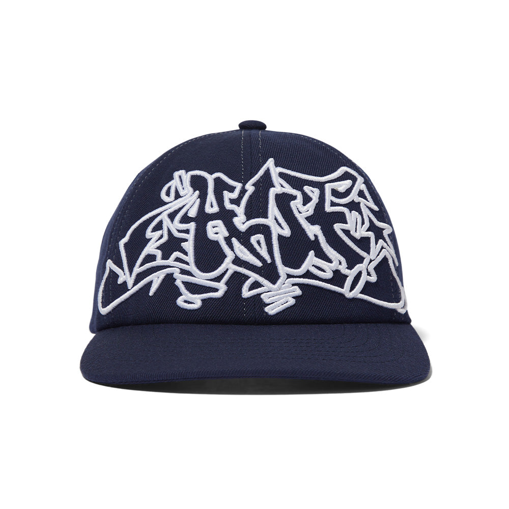 HUF OUTLINES SNAPBACK HAT NAVY
