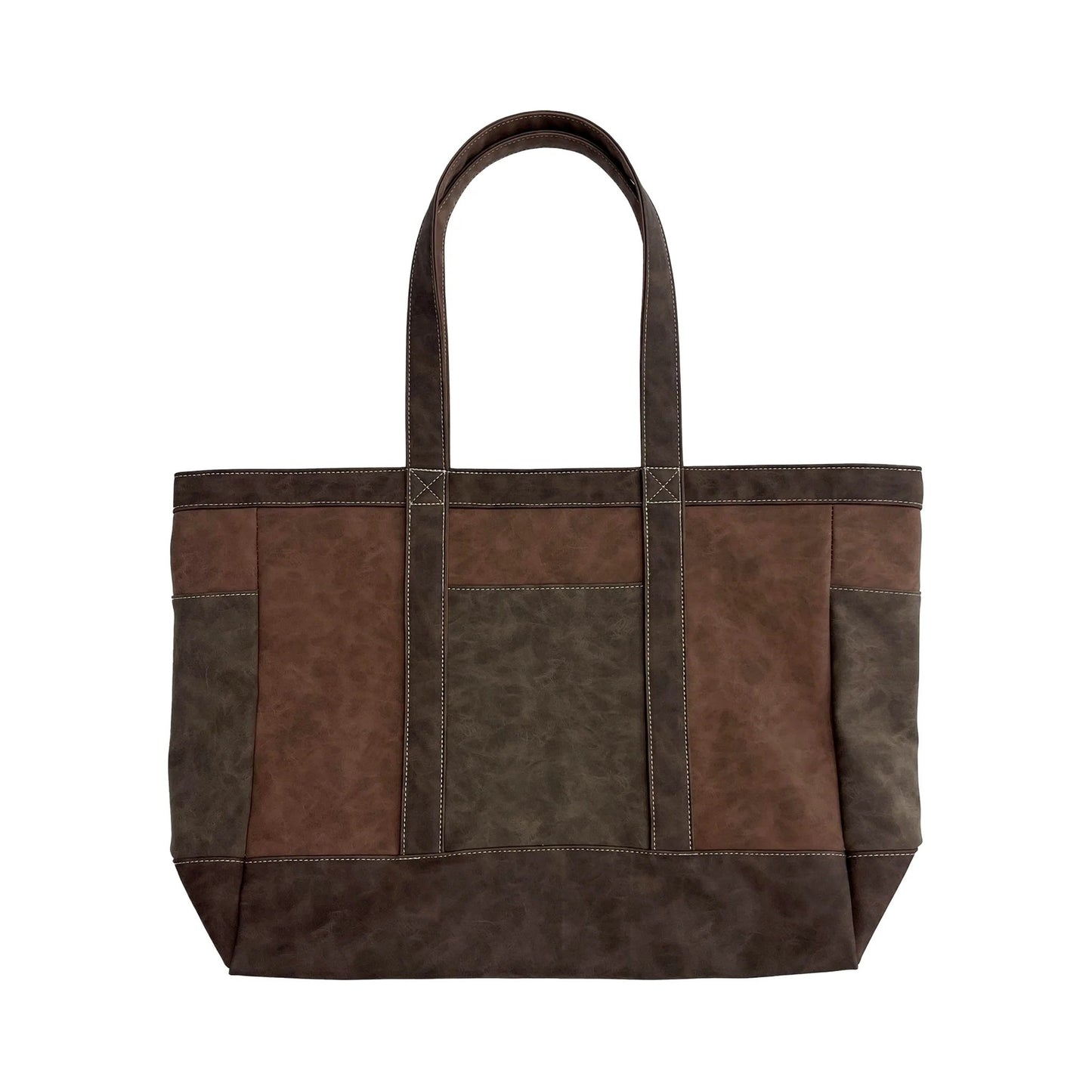 WKND CHOPPED TOTE BROWN