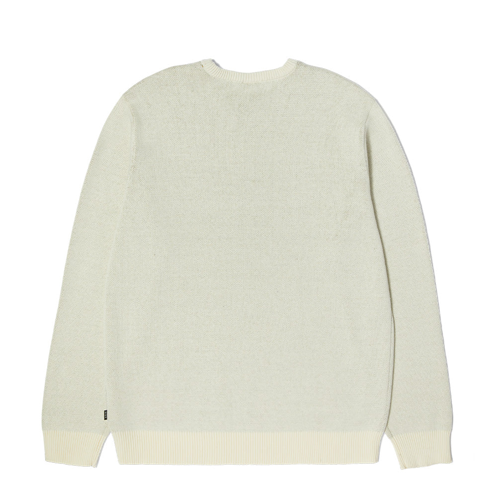 HUF SONG ITARSIA SWEATER CREAM