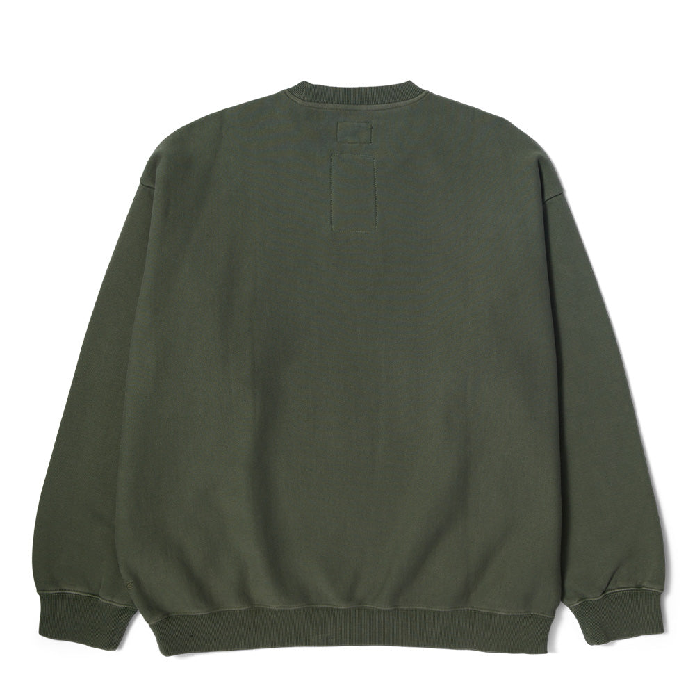HUF MASON CREWNECK FLEECE OLIVE