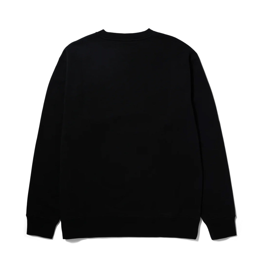 HUF SET TT CREWNECK BLACK