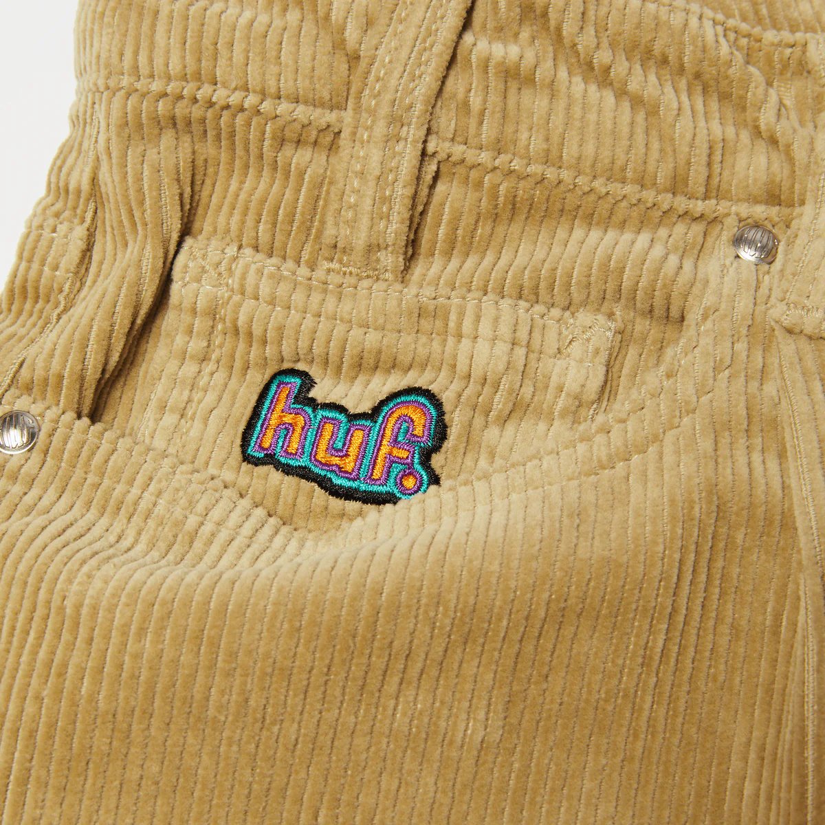 HUF CROMER CORDUROY PANT SAND