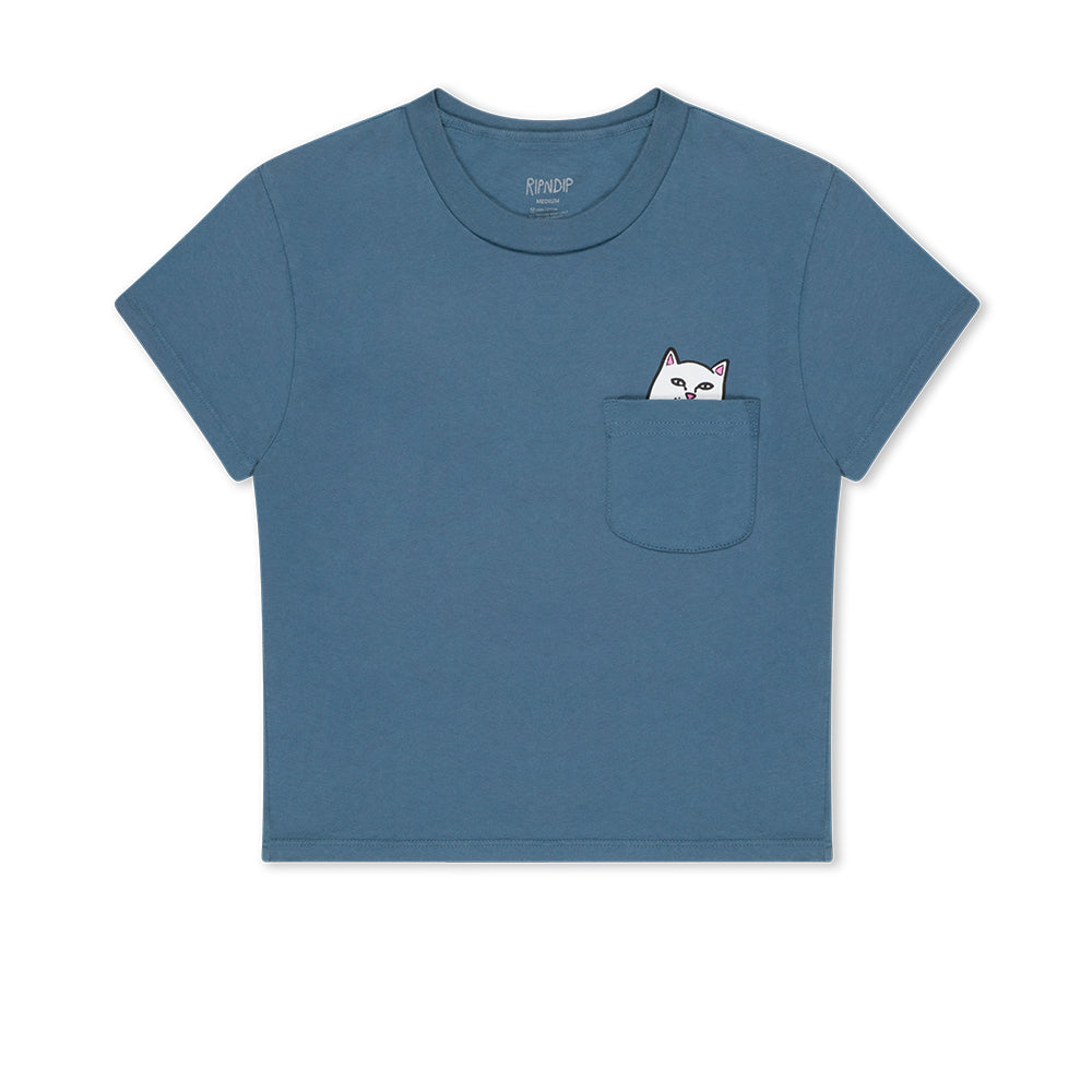 RIPNDIP LORD NERMAL CROP POCKET TEE