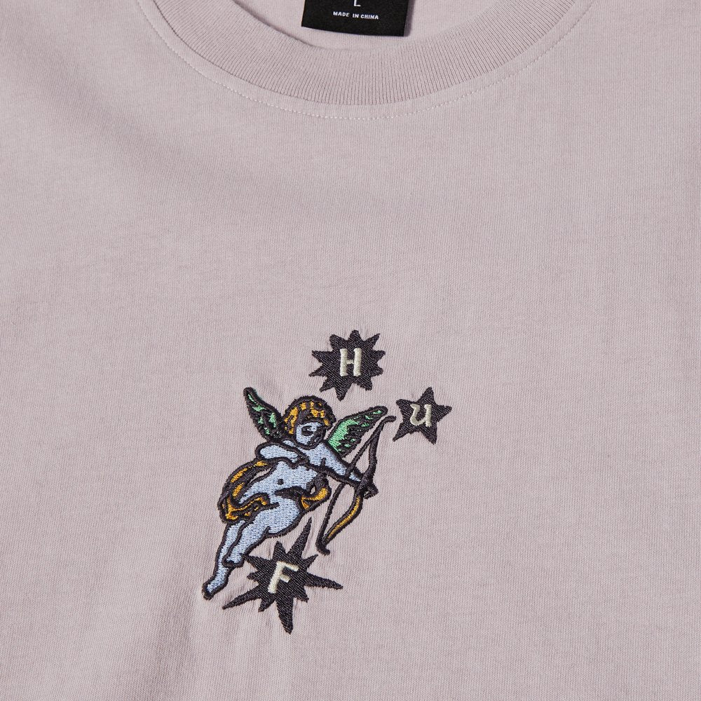 HUF CUPID WASHED TEE PURPLE