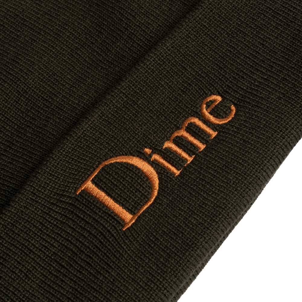 DIME CLASSIC WOOL FOLD BEANIE OLIVE