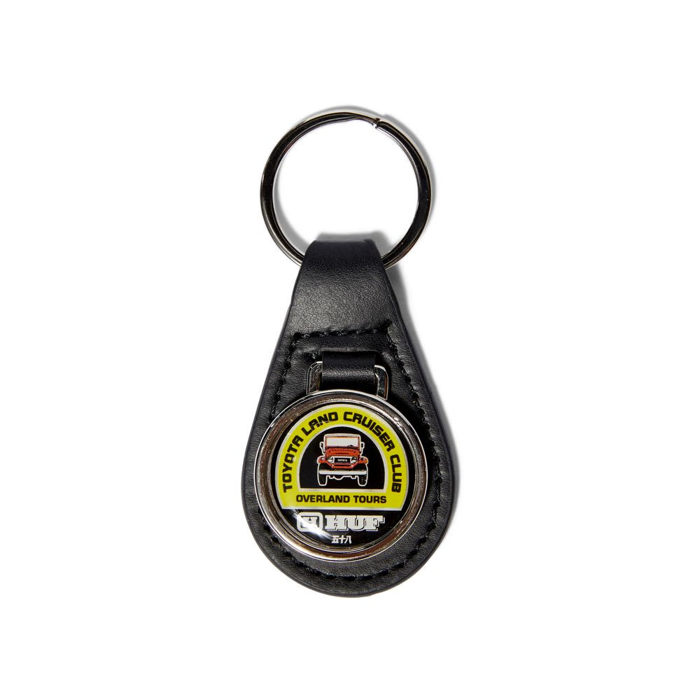 HUF X TOYOTA DEALER KEYCHAIN BLACK