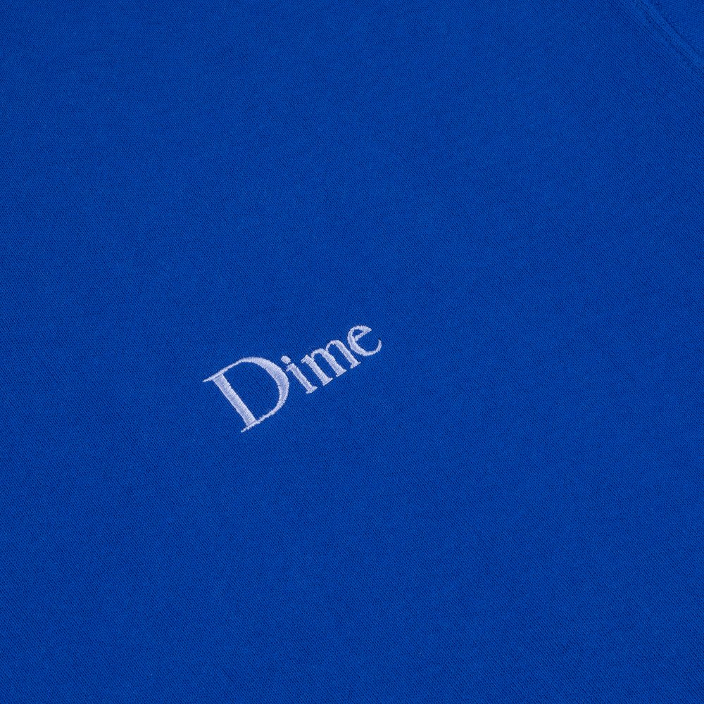 DIME CLASSIC SMALL LOGO CREWNECK NAVY