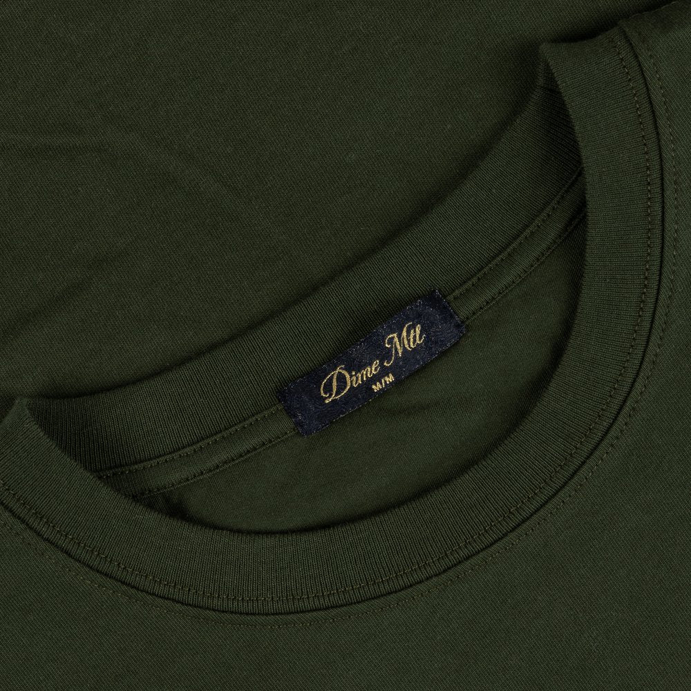 DIME MONOGRAM TEE GREEN