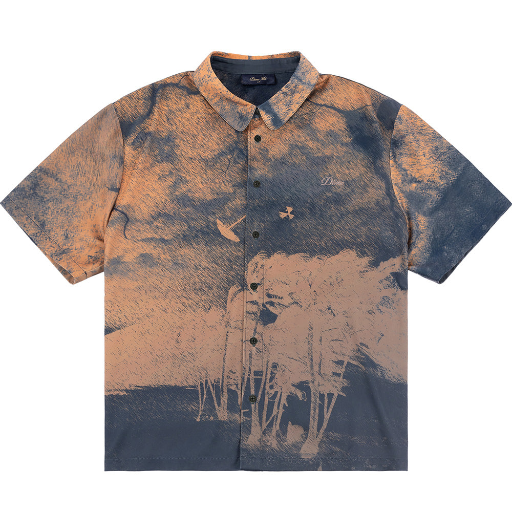 DIME DAY OFF BUTTON-UP ORANGE