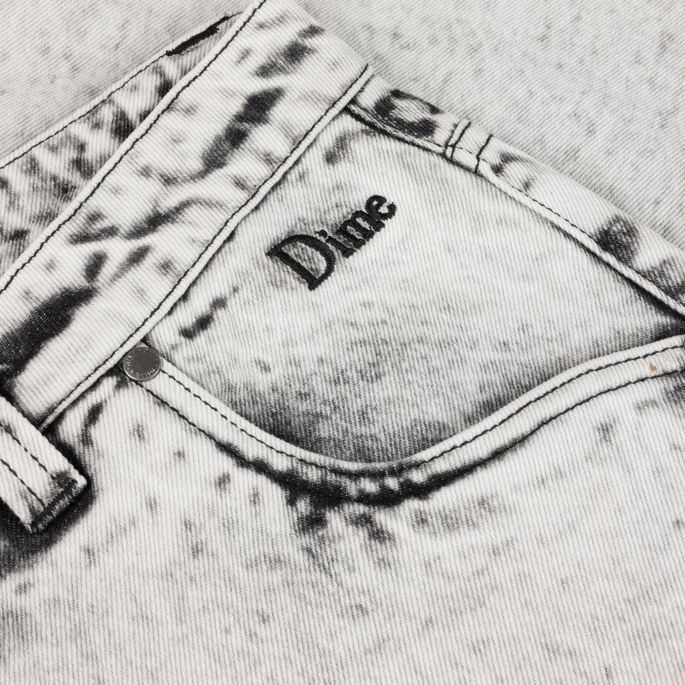 DIME CLASSIC BAGGY DENIM PANTS WHITE