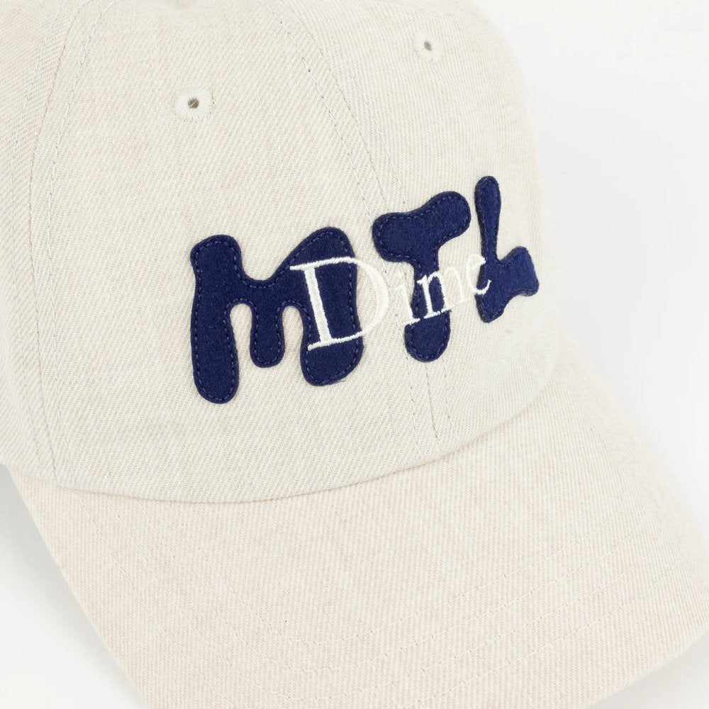 DIME MTL LOW PRO CAP WHITE