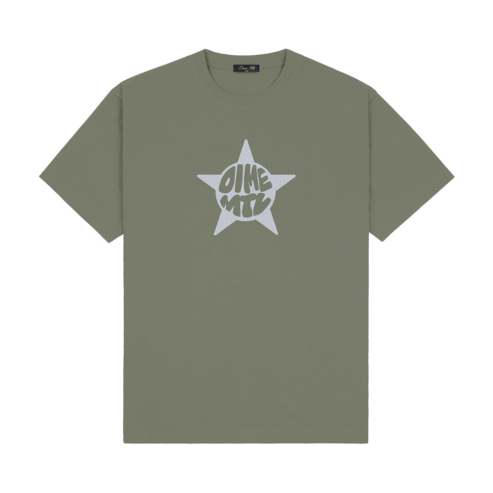 DIME STAR TEE OLIVE