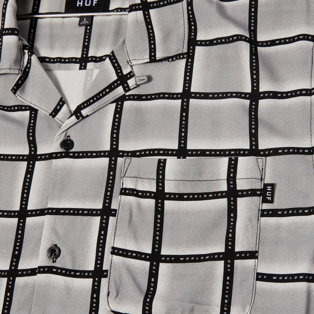 HUF FLYNN RESORT SHIRT BLACK