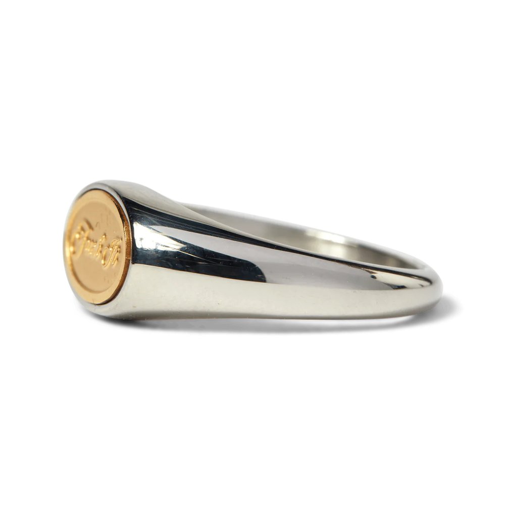 HUF FUCK IT SIGNET RING SILVER
