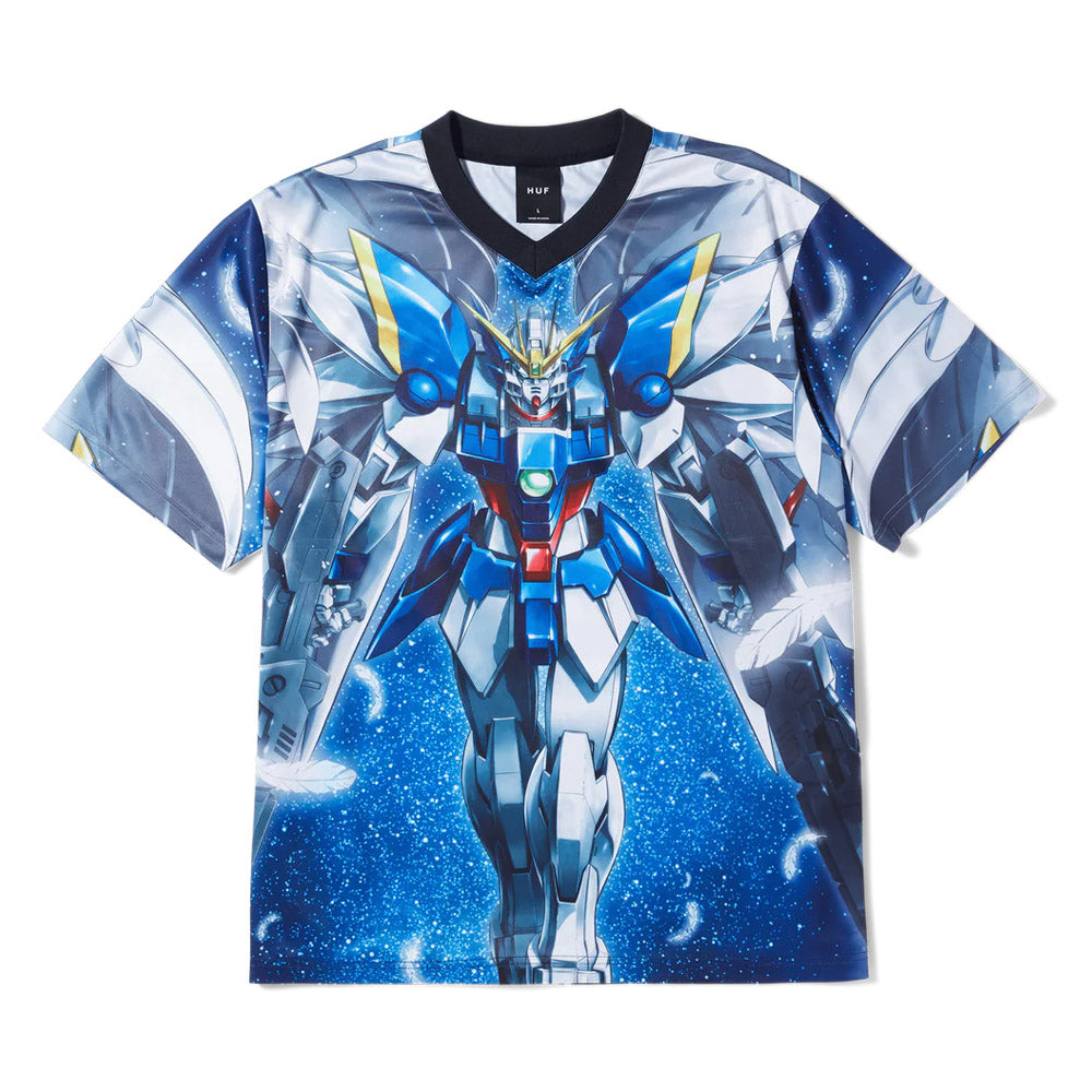HUF X GUNDAM WING UNIT SOCCER JERSEY