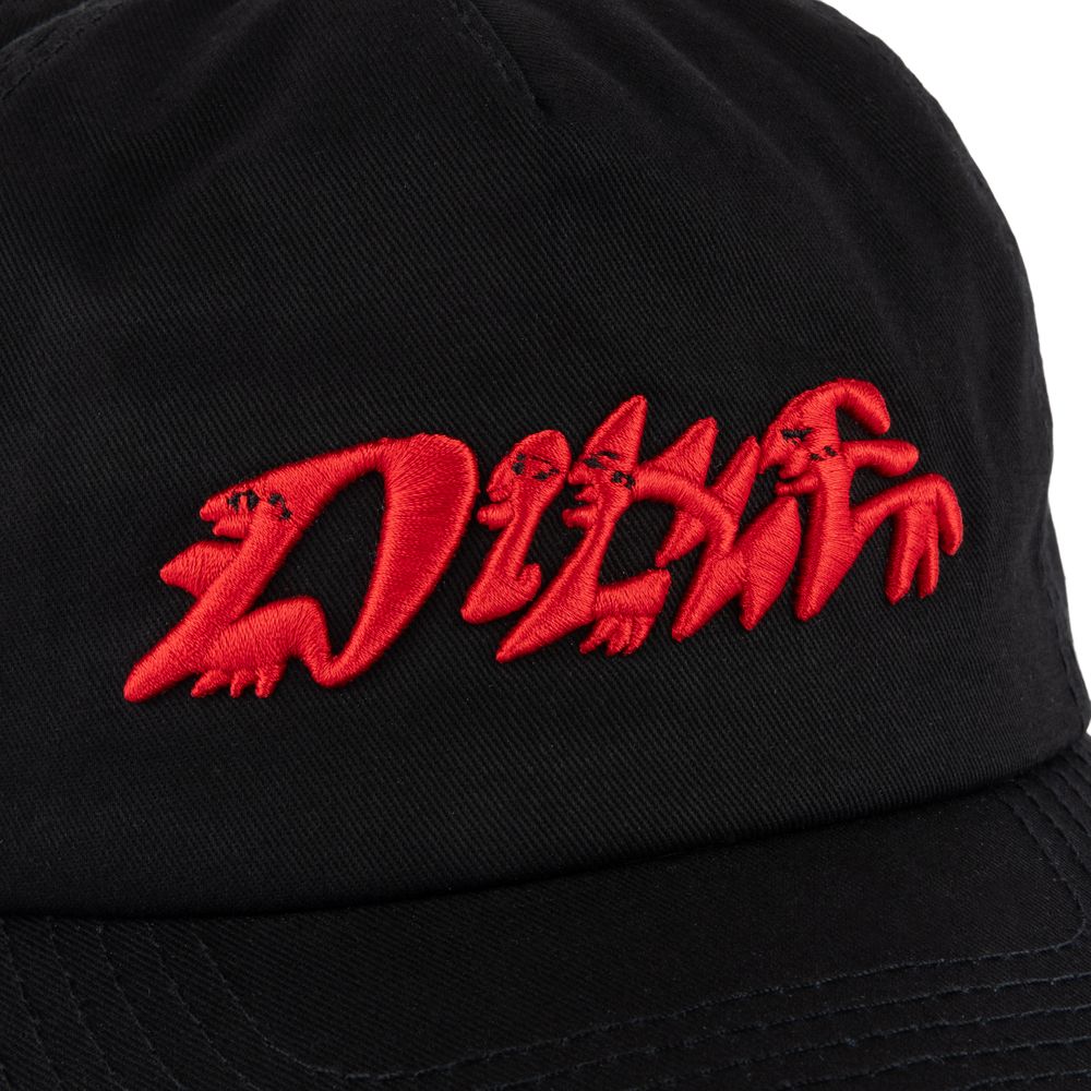 DIME HAPPY WORKER CAP BLACK