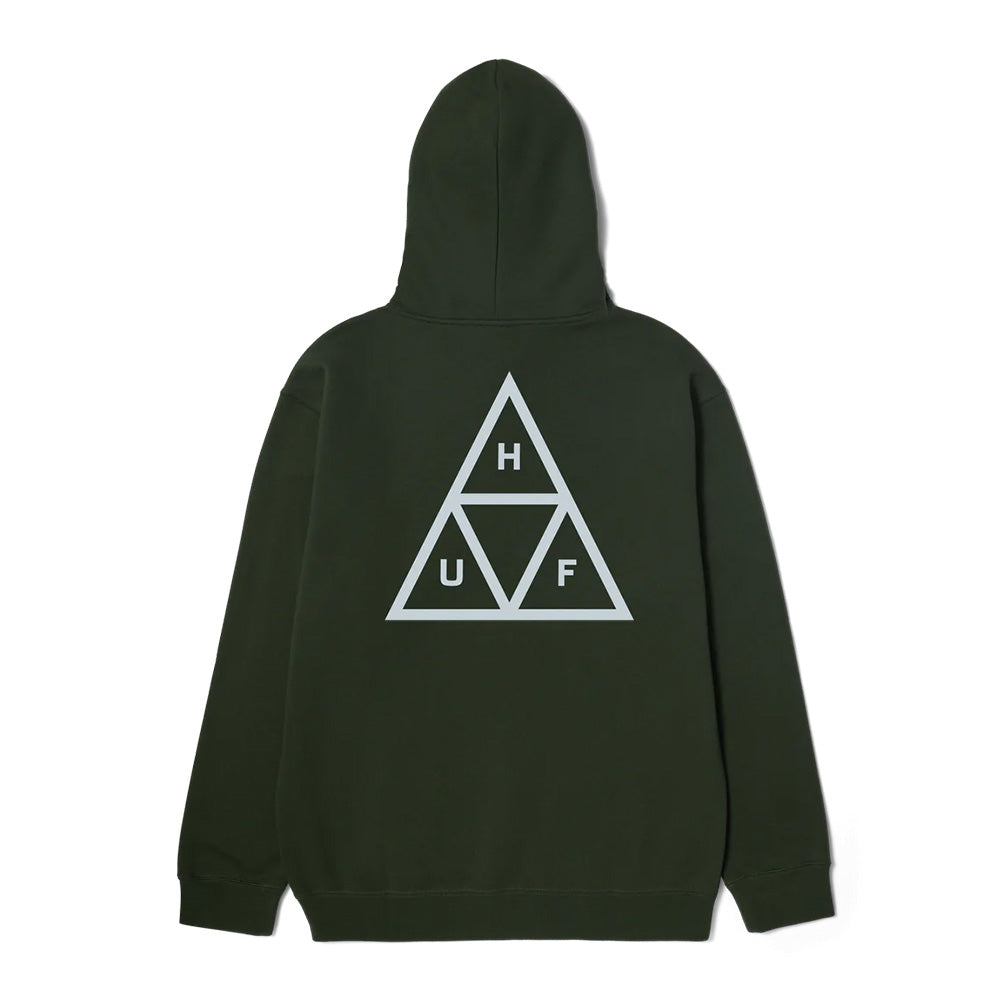 HUF SET TT PO HOODIE DARK GREEN