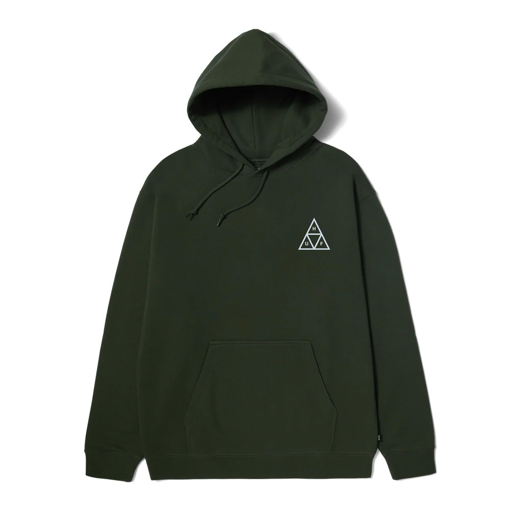 HUF SET TT PO HOODIE DARK GREEN