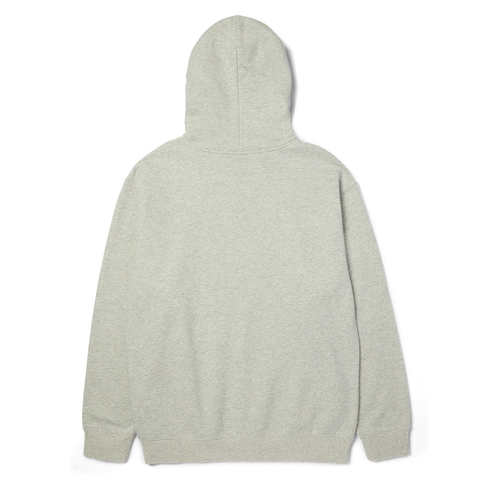 HUF MEGABLAST EMBROIDERED HOODIE GREY