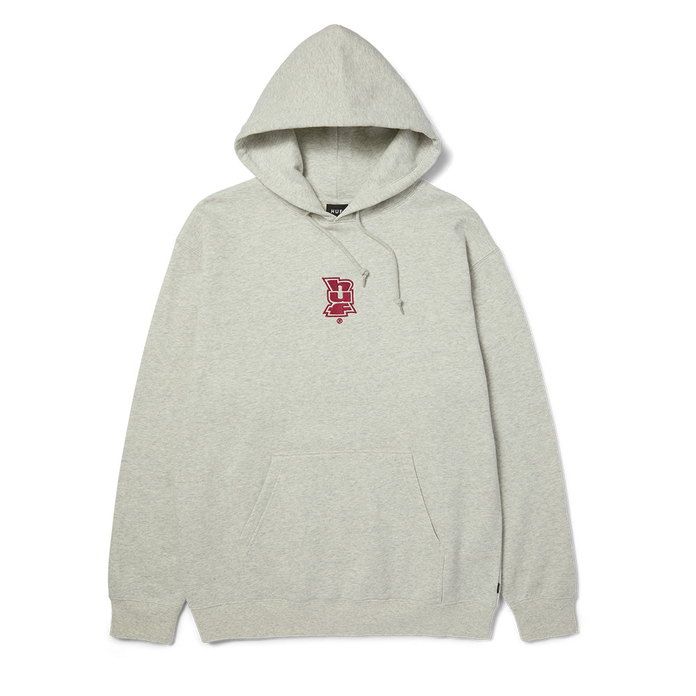 HUF MEGABLAST EMBROIDERED HOODIE GREY