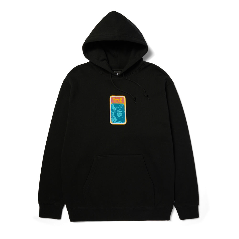 HUF BACKSTREET ANGELS HOODIE BLACK