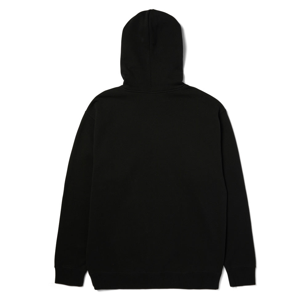 HUF ARCH HOODIE BLACK