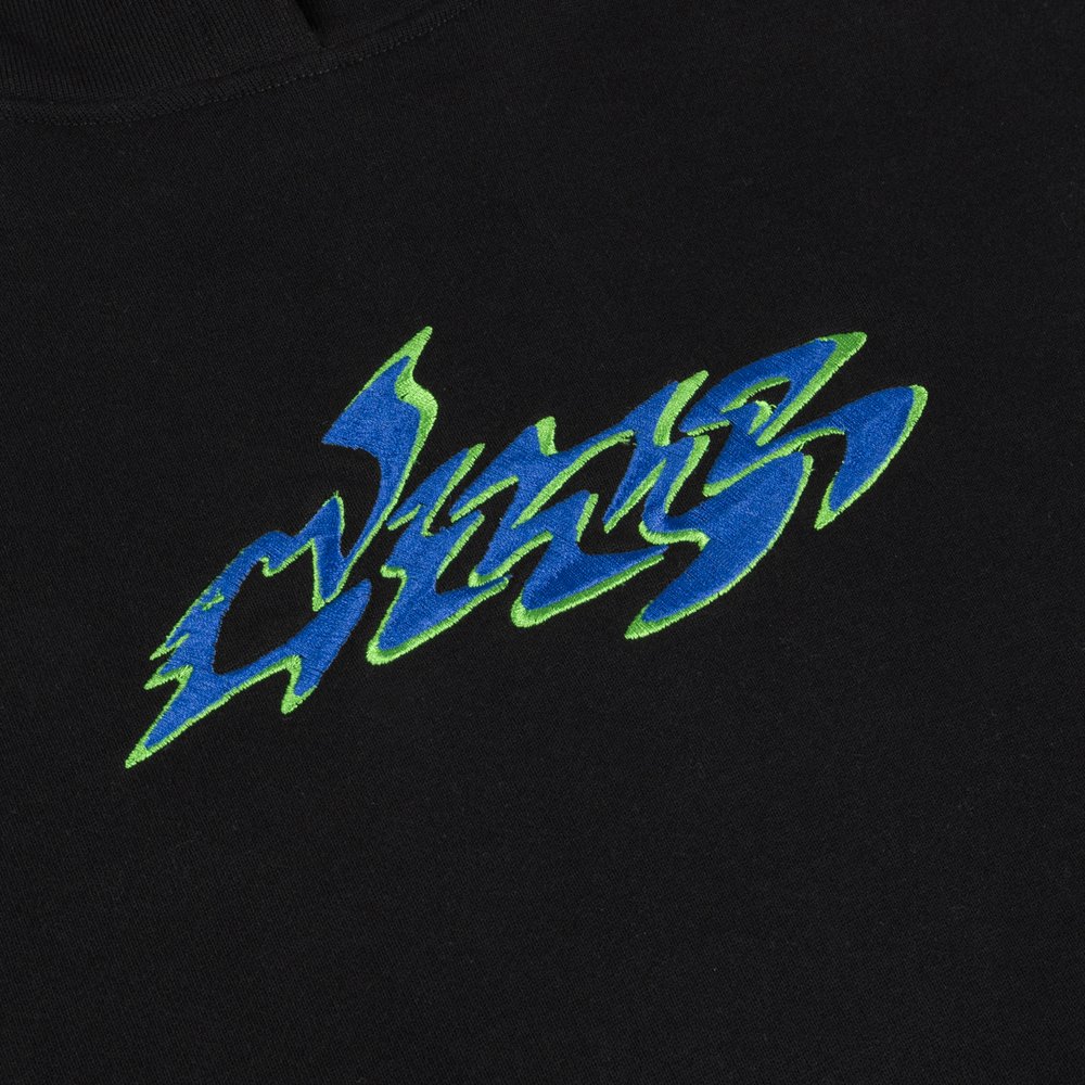 DIME DISCO HOODIE BLACK