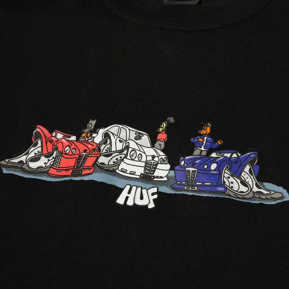 HUF CAR SHOW TEE BLACK