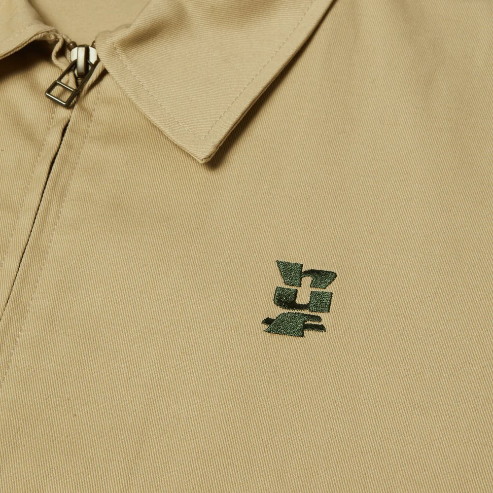 HUF SET MEGABLAST SHOP JACKET CREAM