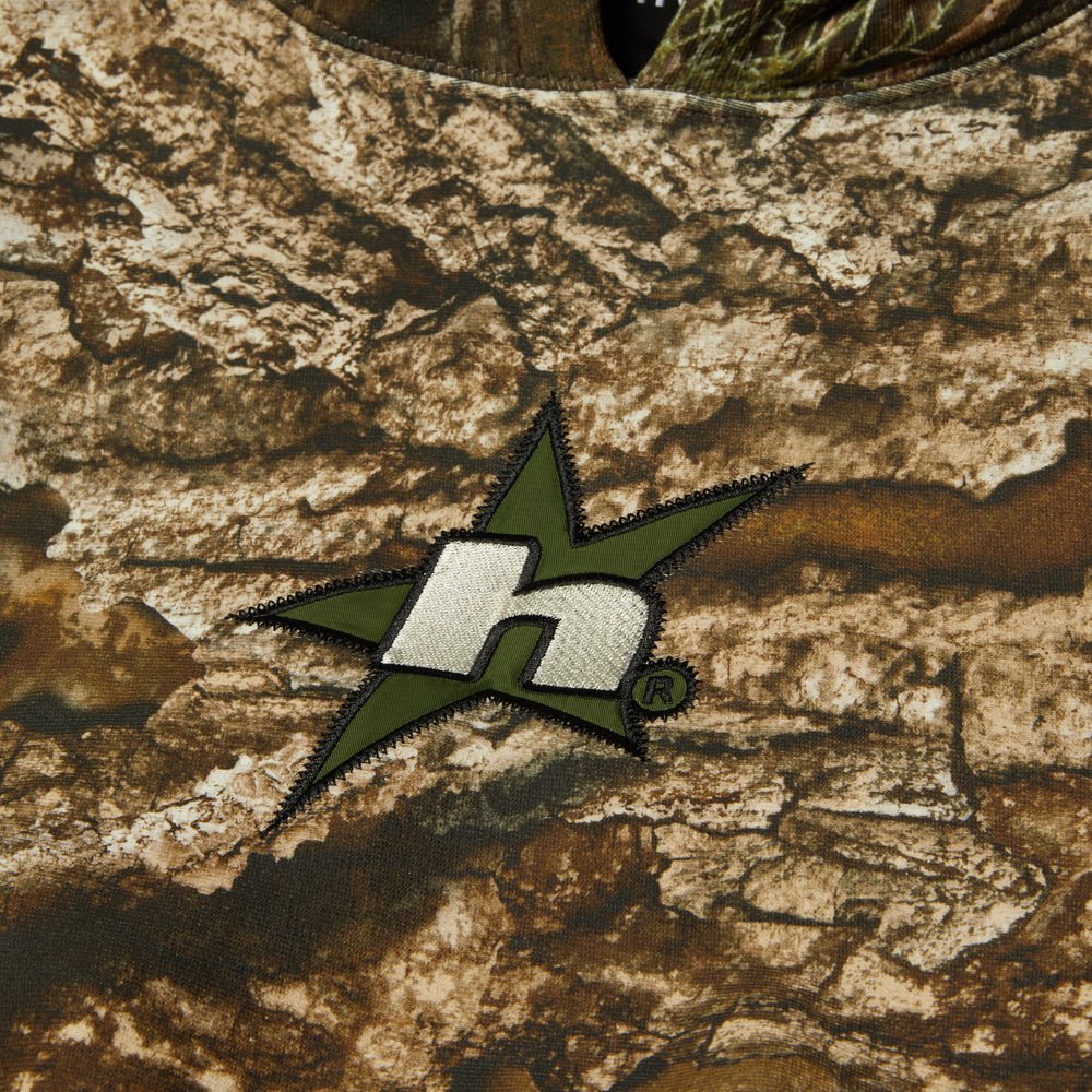 HUF X REALTREE HEAVYWEIGHT HOODIE GREEN CAMO
