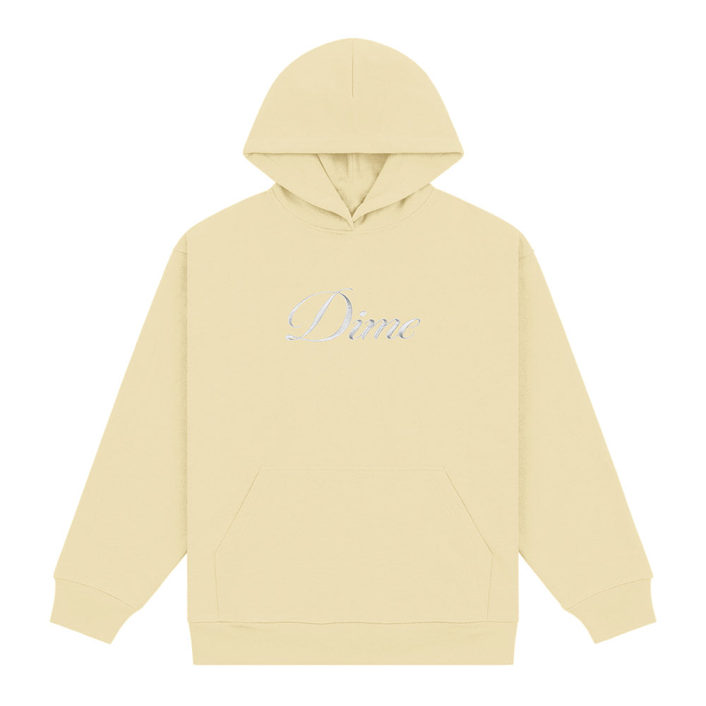 DIME CURSIVE HOODIE CREAM