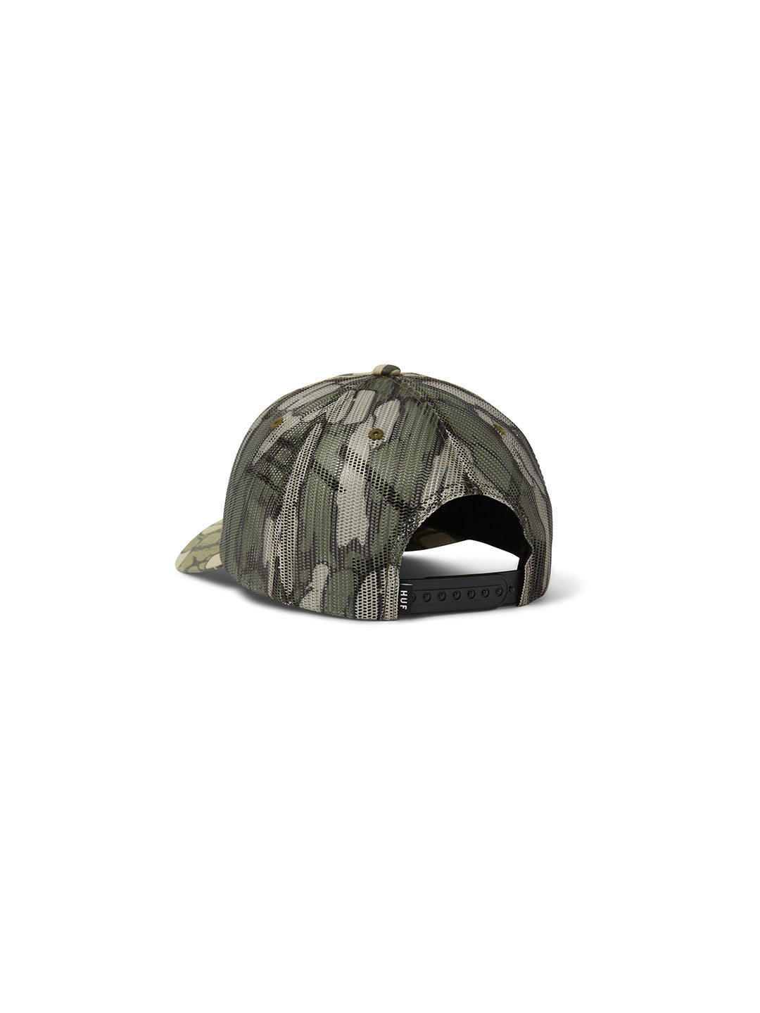 Warped Camo Trucker Hat Green Camo
