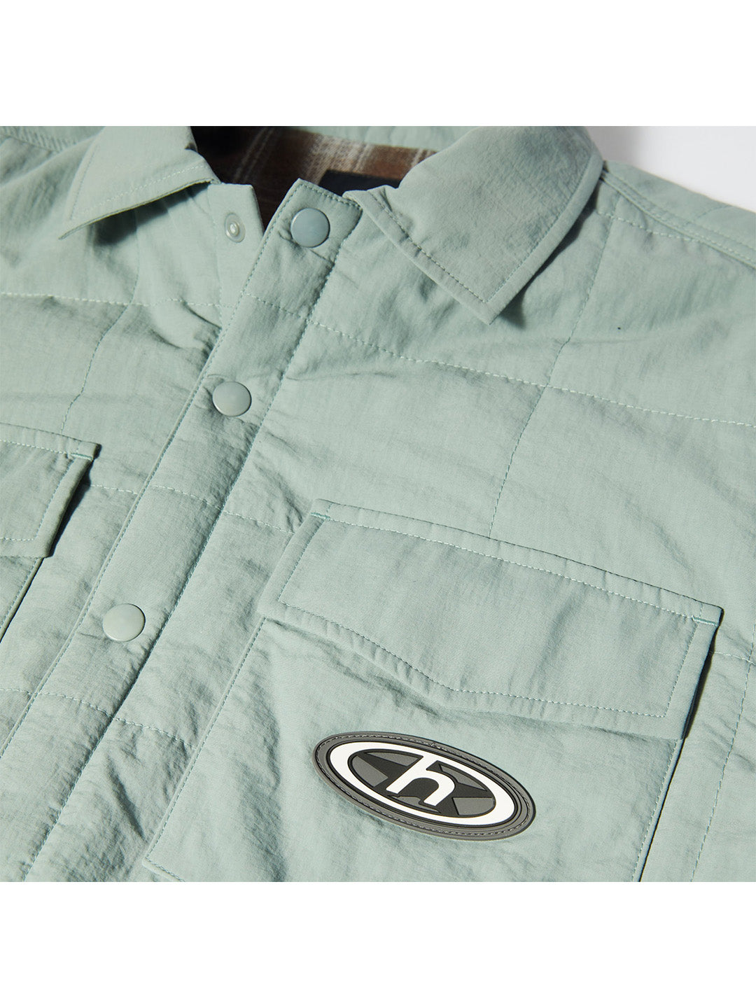 Villard Shacket Light Blue