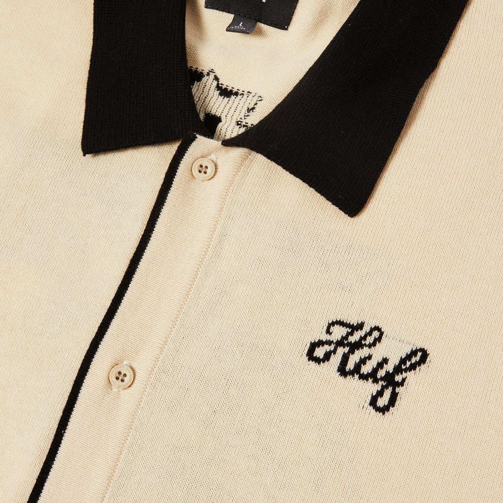 HUF ICARUS KNIT TOP CREAM