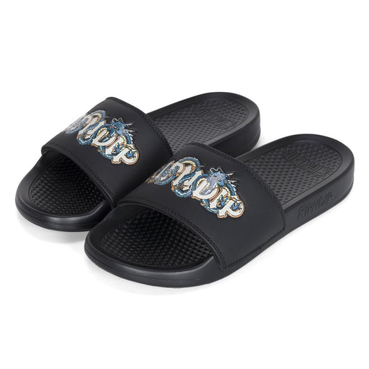 RIPNDIP SHEN NERM SLIDES BLACK