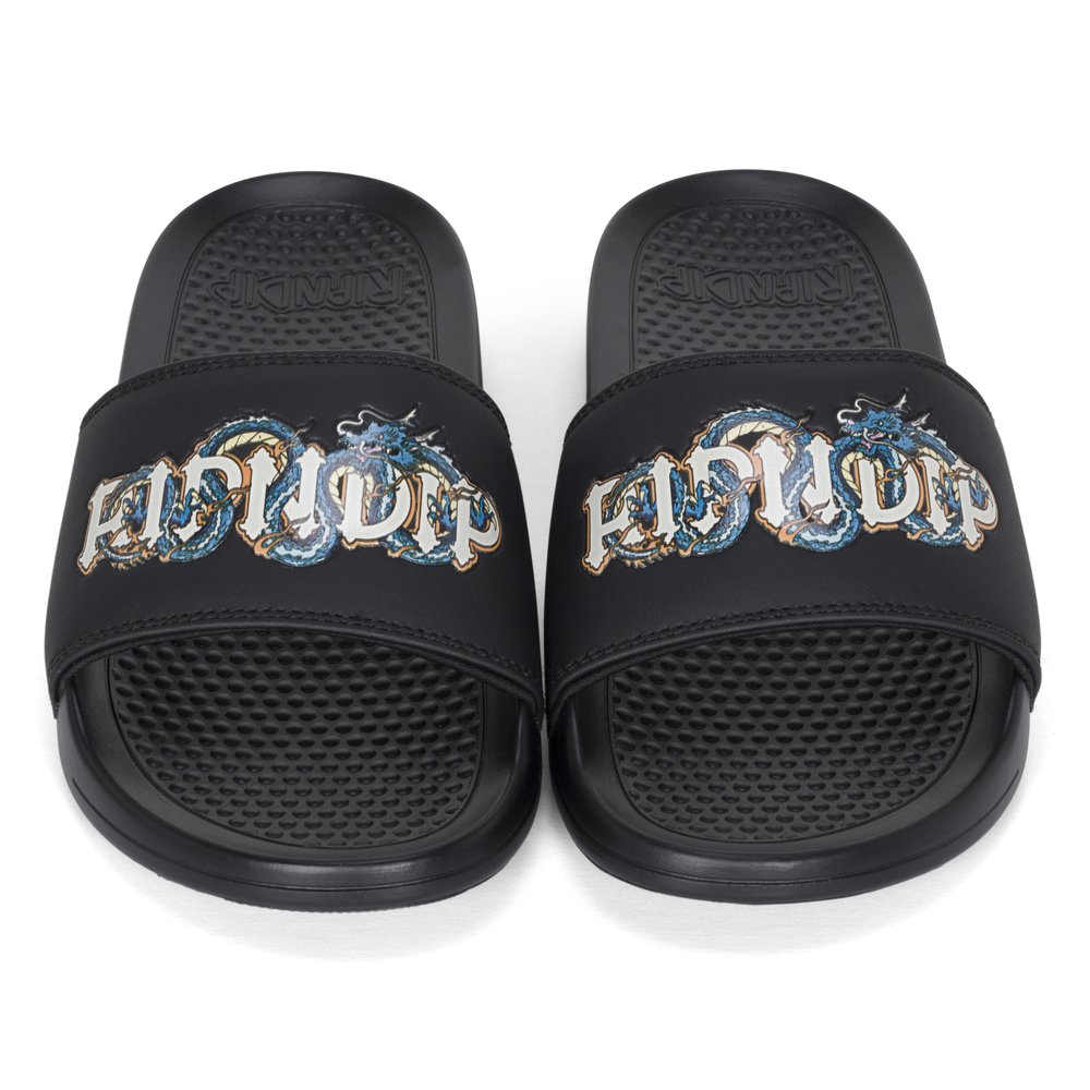 RIPNDIP SHEN NERM SLIDES BLACK