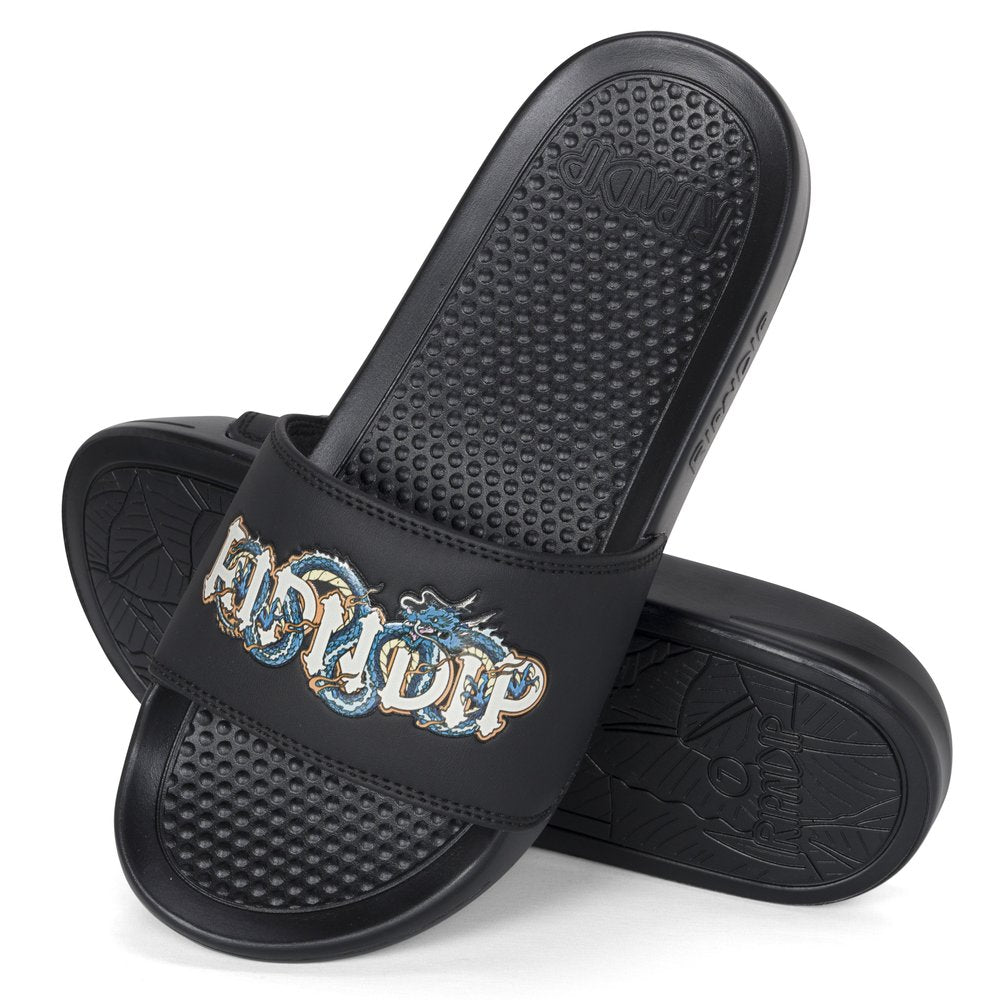 RIPNDIP SHEN NERM SLIDES BLACK