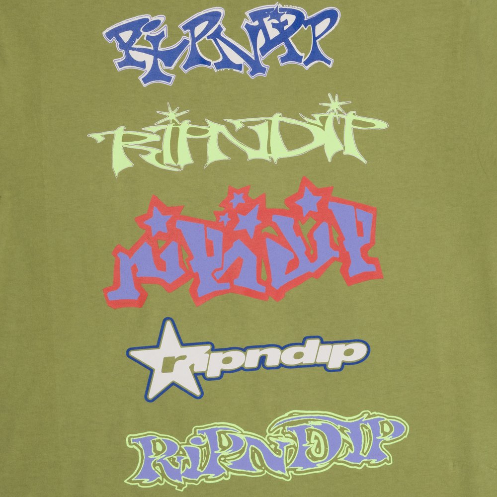 RIPNDIP ACE TEE OLIVE